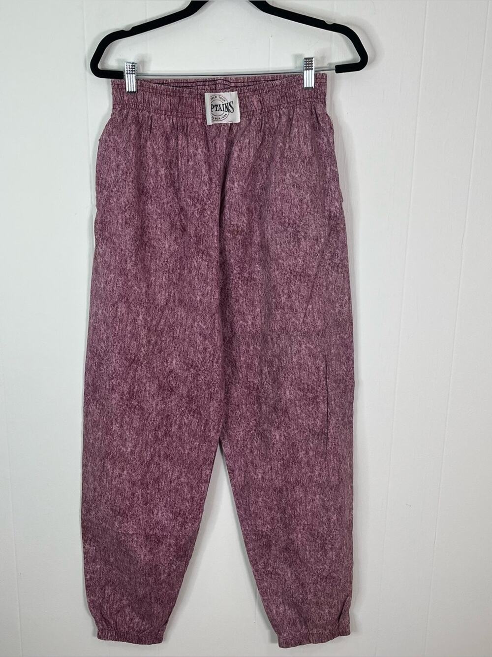 Vintage 80s Captains World Tour Callbox USA Parachute Hammer Pants Large